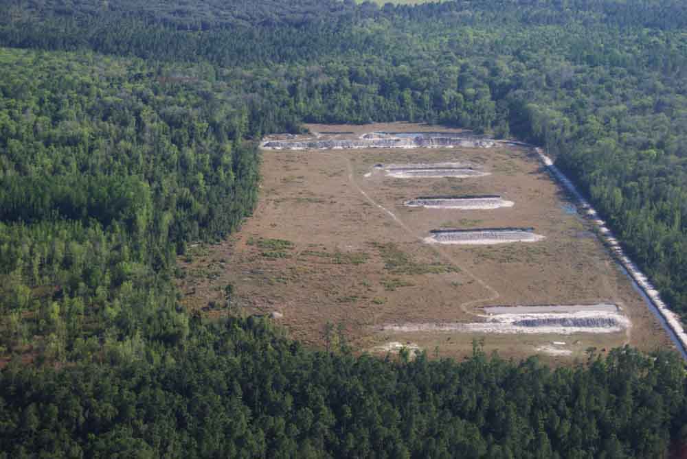 training facility aerial view